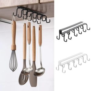 10 hooks Mug Cups Wine Glasses Storage Hooks
