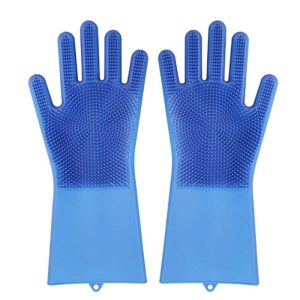 Silicone Dishwashing Scrubber Gloves